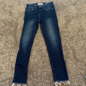 Flying Monkey Mid Rise Skinny Jean 24